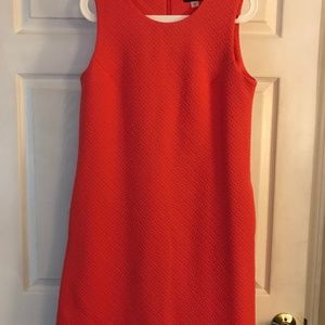 Coral Shift Dress